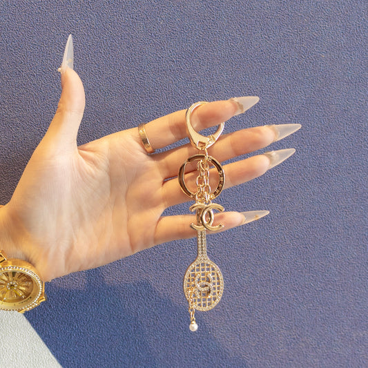 tennis racket keychain