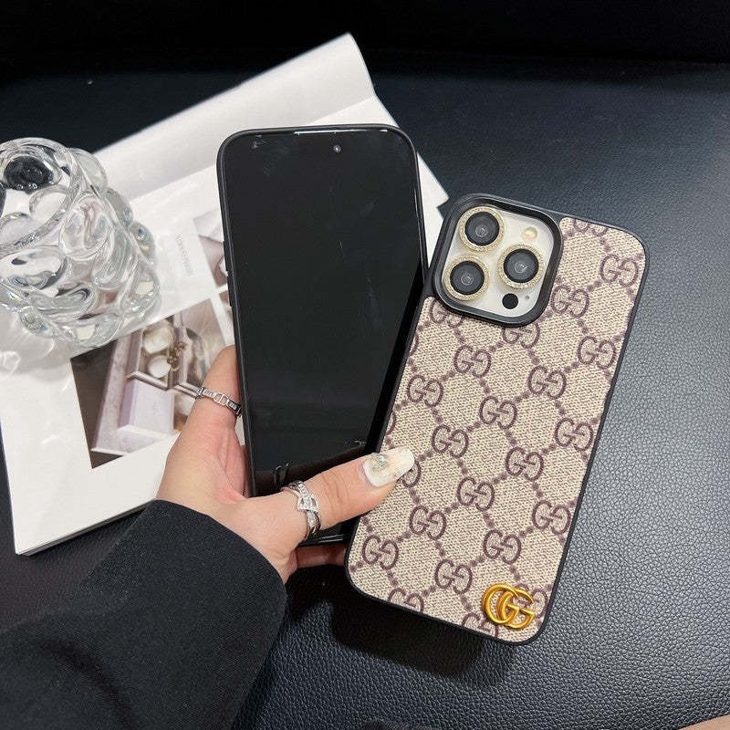 Capa para iPhone de cor clássica premium