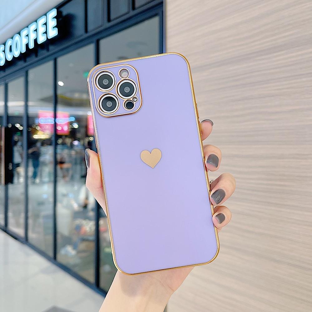 Coque iPhone à couverture complète Love Heart