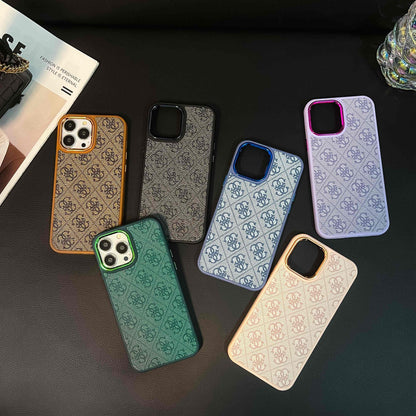 Custodia viola di lusso per iPhone-MD231025
