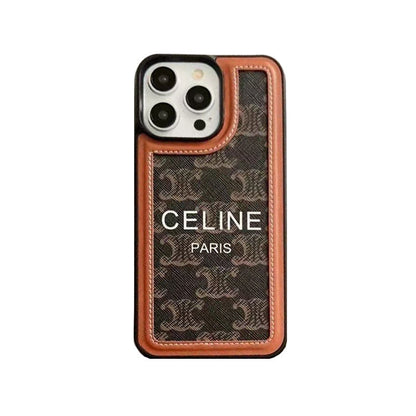 Funda negra para iPhone con correa Celine-SZ231124