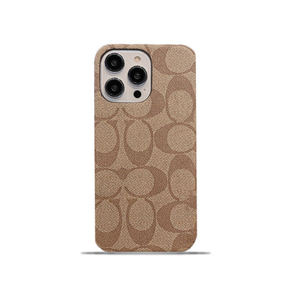 Klasické klasické puzdro na iPhone káva -JDK241426
