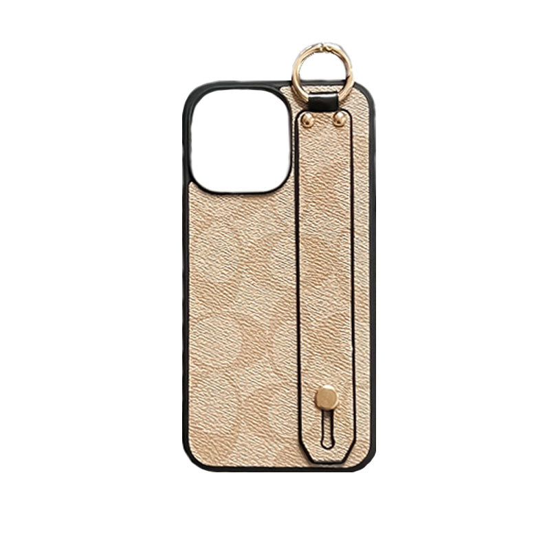 Klasszikus iPhone tok tartóval, fekete-SW240330