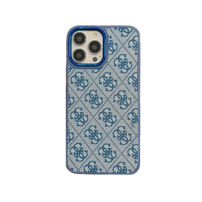 Custodia viola di lusso per iPhone-MD231025