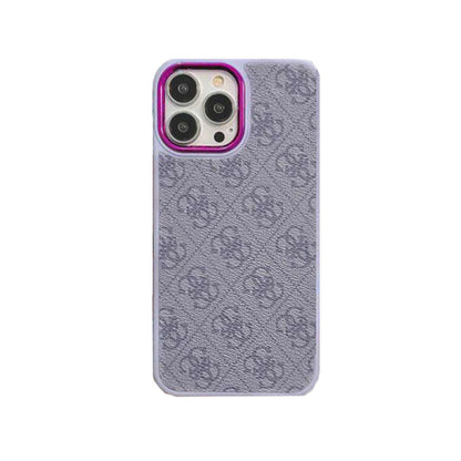 Custodia viola di lusso per iPhone-MD231025