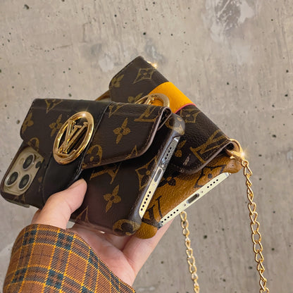 Luxusné puzdro na iPhone CrossBody Card Holder