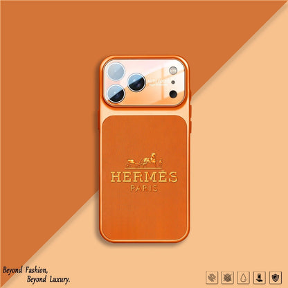 H Luxury Orange Série Coque et skin iPhone