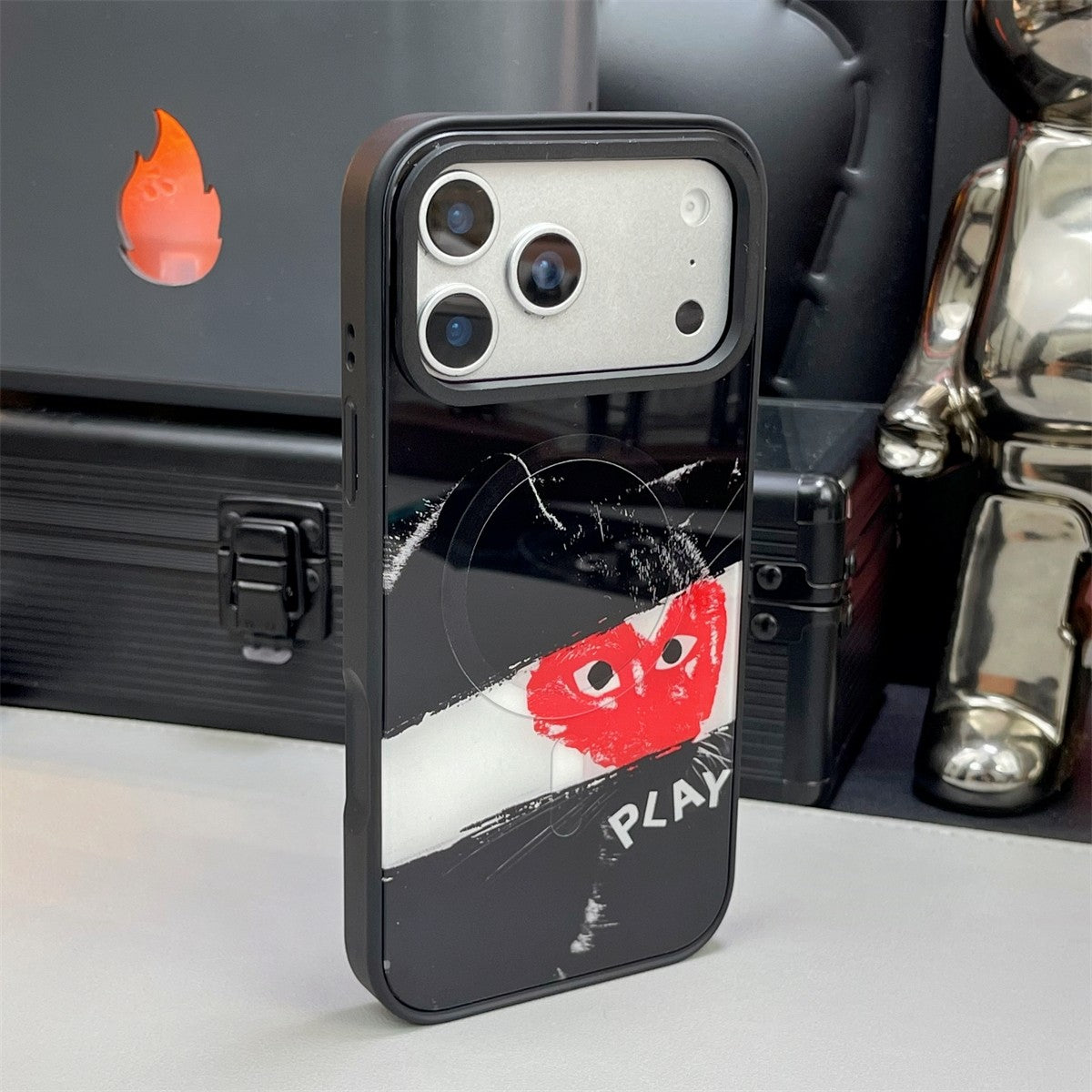 Capa para iPhone Heart Design x MagSafe