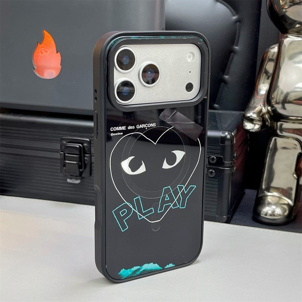 Capa para iPhone Heart Design x MagSafe