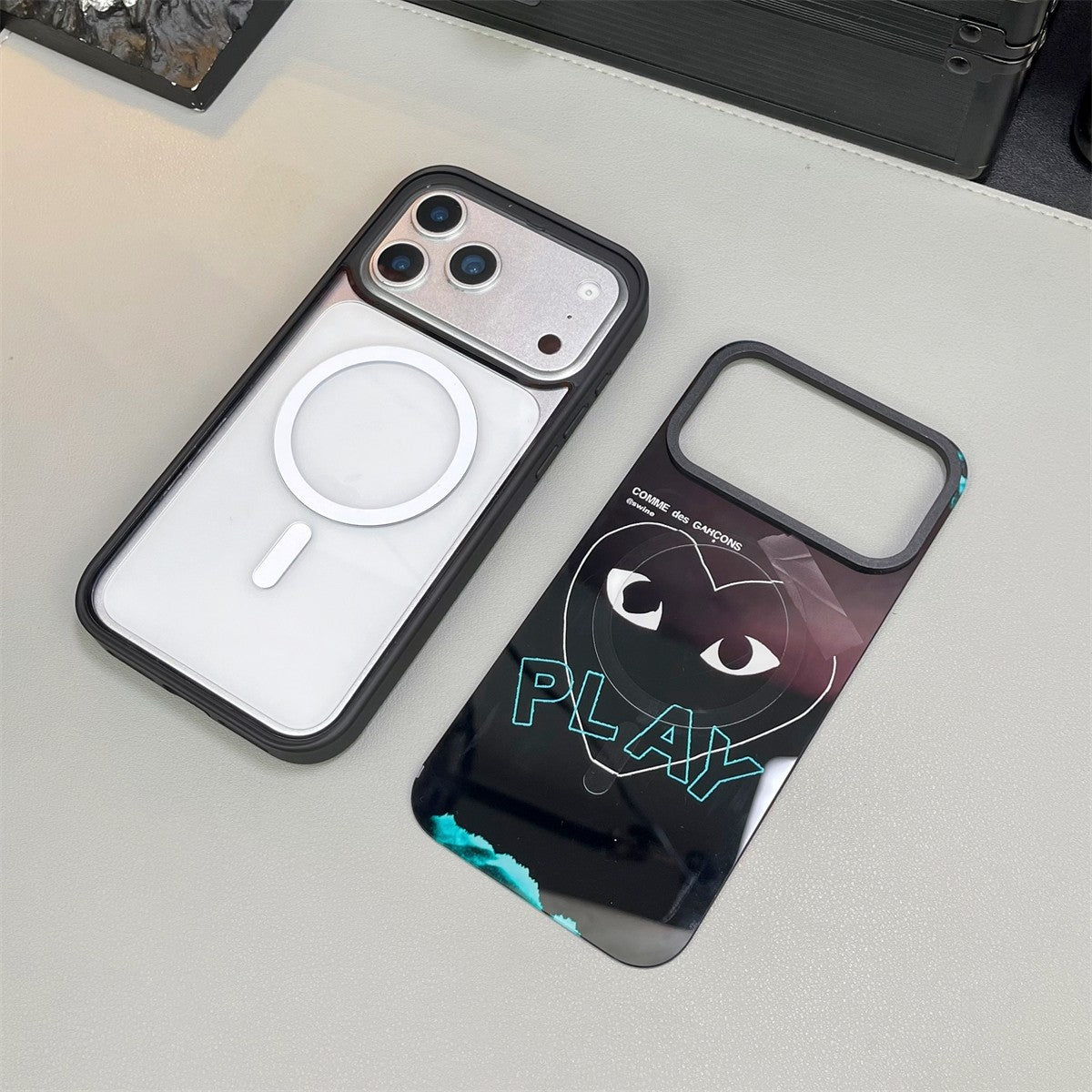 Capa para iPhone Heart Design x MagSafe