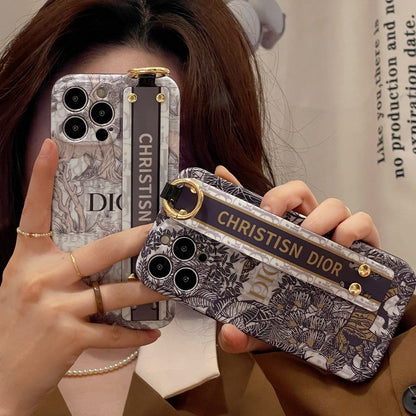 Husă pentru iPhone cu brățară clasică de modă