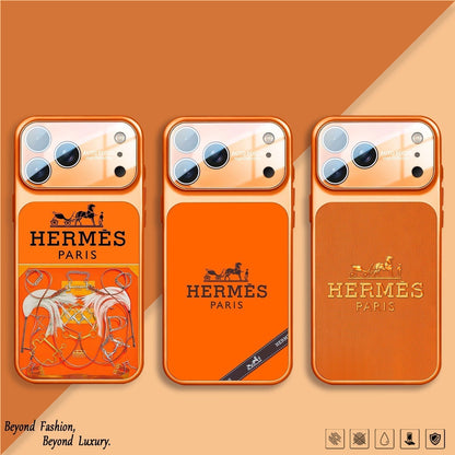H Luxury Orange Série Coque et skin iPhone