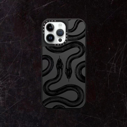 MUSTA KINGSNAKE iPHONE KOTELO
