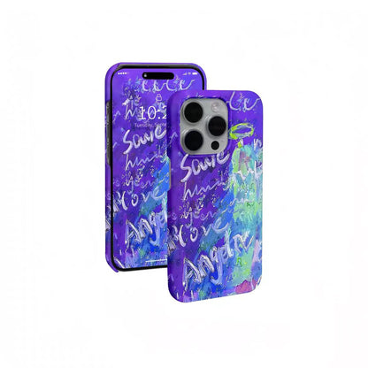 Capa para iPhone com flores
