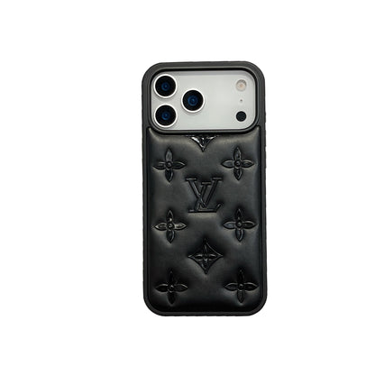 Luksus 3D-preget designer-iPhone-deksel