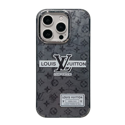 Luksusowe czarne etui na iPhone'a