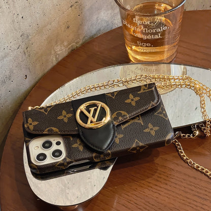 Luxusné puzdro na iPhone CrossBody Card Holder