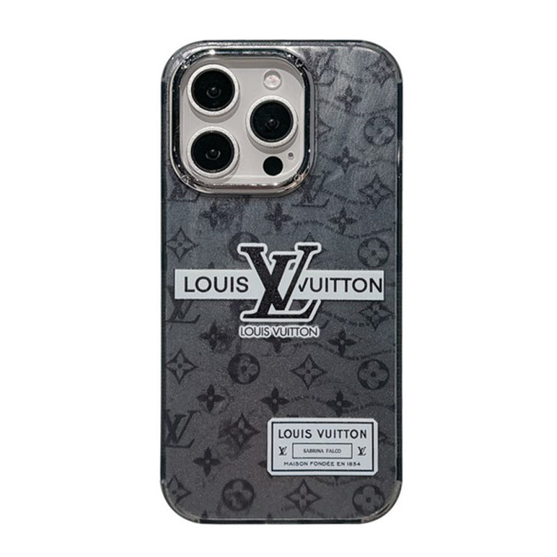 Luksusowe czarne etui na iPhone'a