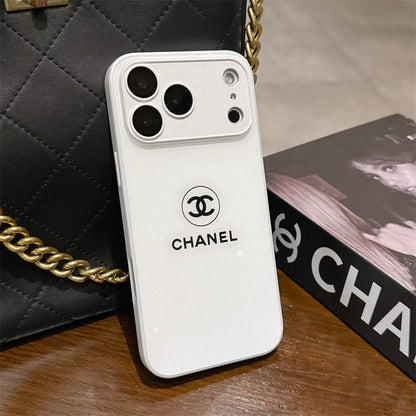 Funda para iPhone Classic Minimalist Luxe - Edición blanca brillante