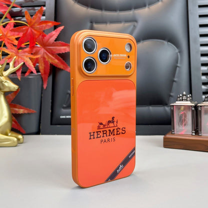 H Luxury Orange Série Coque et skin iPhone