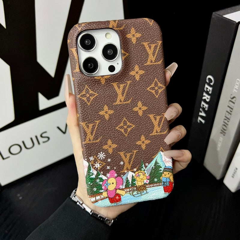 Luksusfarget iPhone-deksel