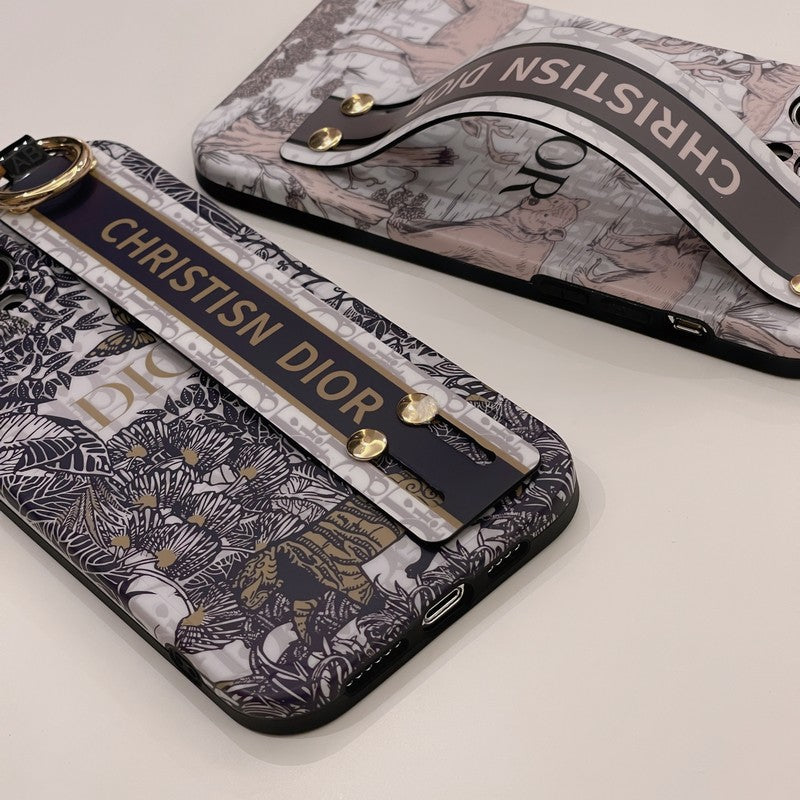 Husă pentru iPhone cu brățară clasică de modă