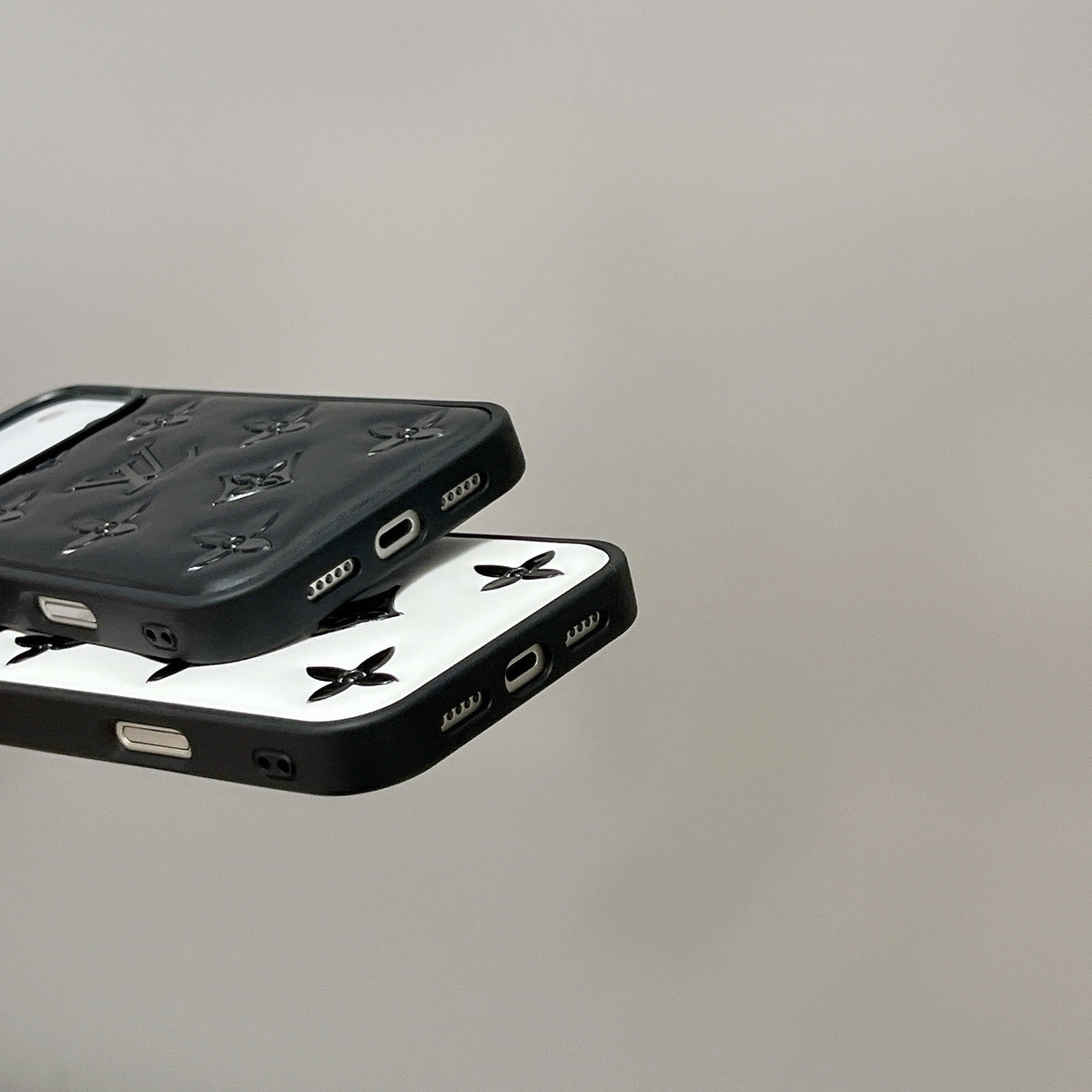 Luksus 3D-preget designer-iPhone-deksel