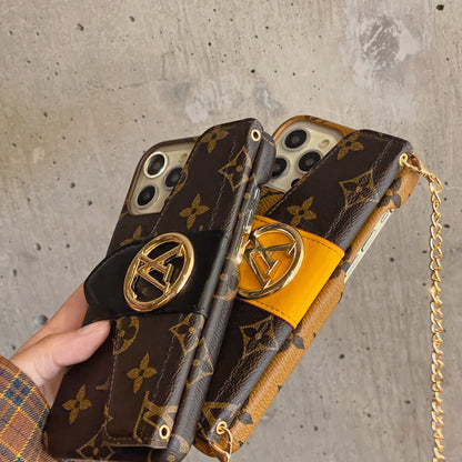 Luxusné puzdro na iPhone CrossBody Card Holder
