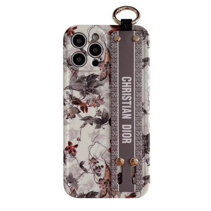 Husă pentru iPhone cu brățară de frunze de arțar de modă