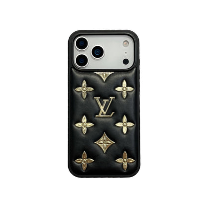 Luksus 3D-preget designer-iPhone-deksel