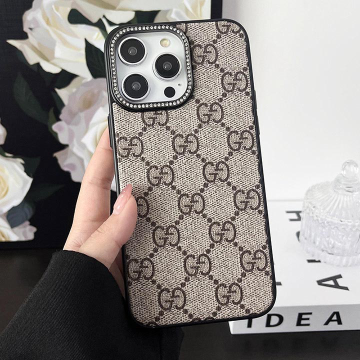 Custodia per iPhone con rivestimento in tessuto scintillante di lusso