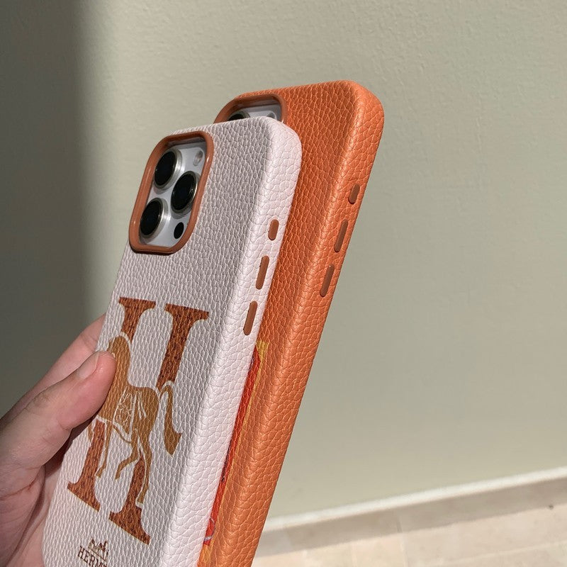 Klasické kožené puzdro na iPhone