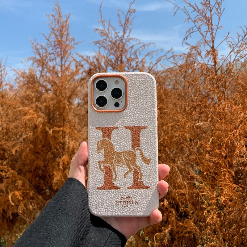 Klasické kožené puzdro na iPhone