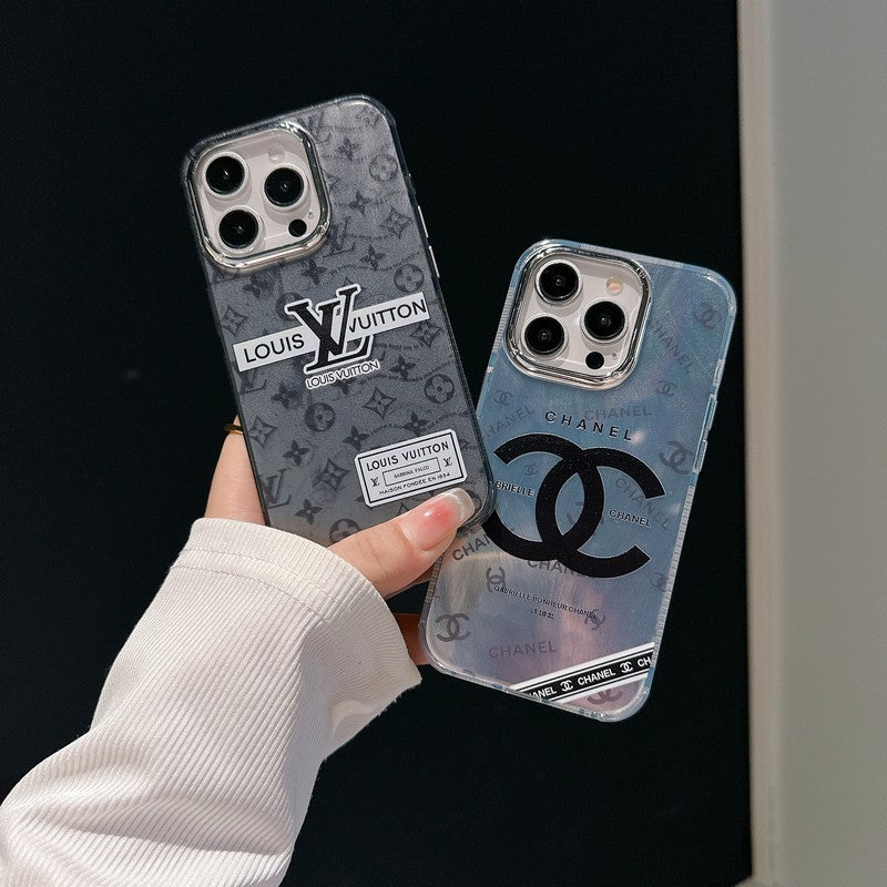 Luksusowe czarne etui na iPhone'a