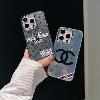 Luksusowe czarne etui na iPhone'a