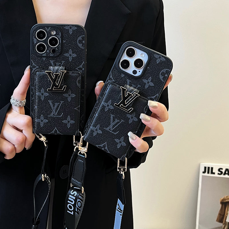 Luksuzna torba za kartice i crna torbica za iPhone