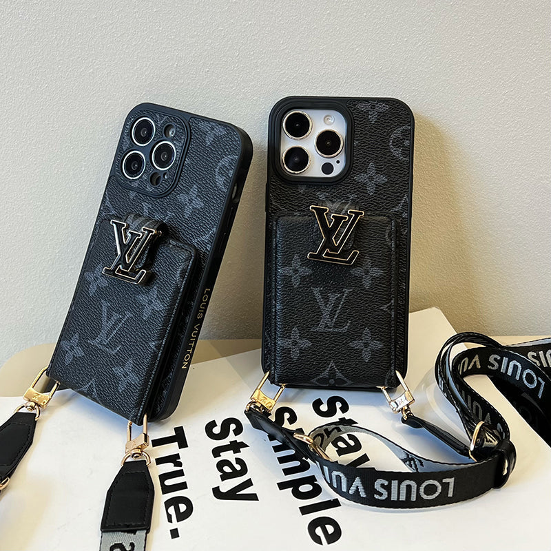 Luksuzna torba za kartice i crna torbica za iPhone