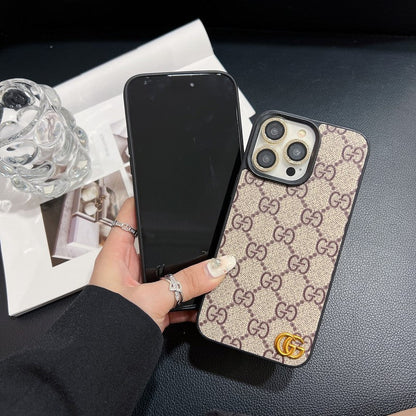 Capa para iPhone de cor clássica premium