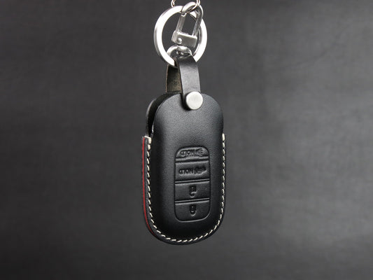 Leather car key Case for Honda [2-4/5/7] Key Fob
