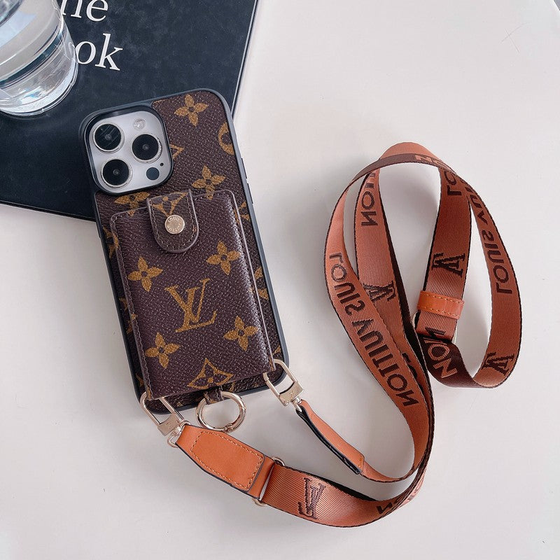 Luxusné puzdro na karty Classic Reťazové puzdro na iPhone