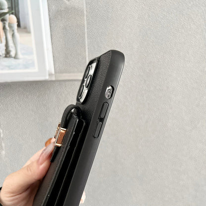 H Card Bag Skjerf Skinn iPhone-deksel