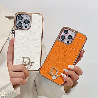 Modes Diamond Logo Rose Gold iPhone futrālis