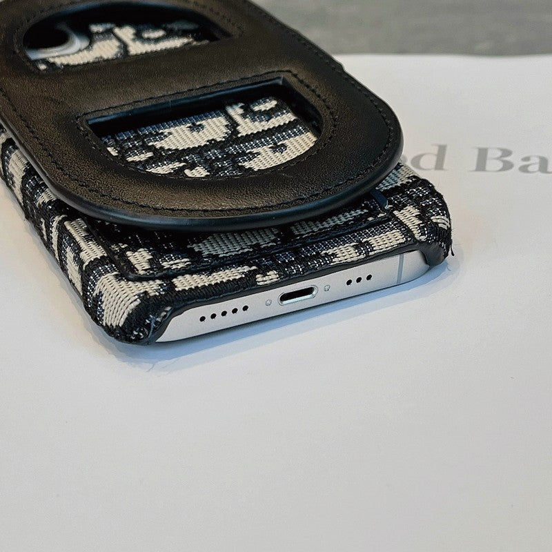 ファッションブラケットカードバッグiPhoneケース