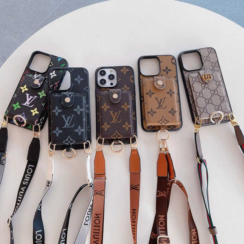 Luxusné puzdro na karty Classic Reťazové puzdro na iPhone