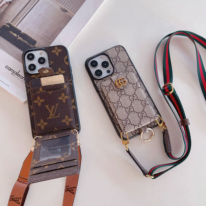 Luxusné puzdro na karty Classic Reťazové puzdro na iPhone