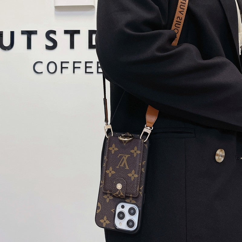 Luxusné puzdro na karty Classic Reťazové puzdro na iPhone
