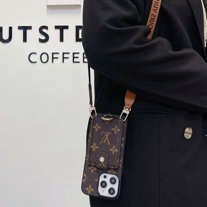 Luxusné puzdro na karty Classic Reťazové puzdro na iPhone
