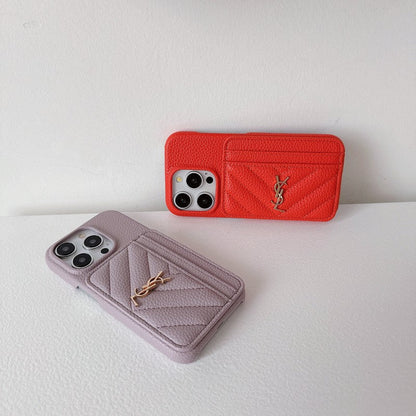 Saint Card Bag Barva kožené pouzdro na iPhone
