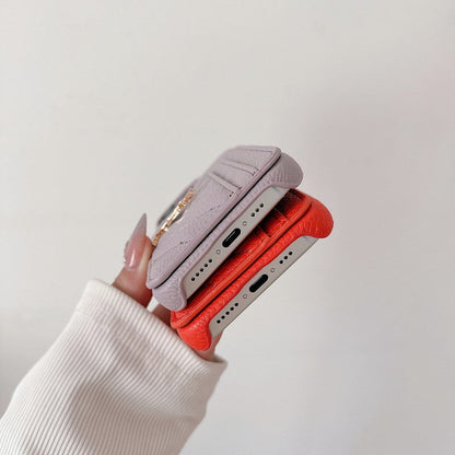 Saint Card Bag Barva kožené pouzdro na iPhone