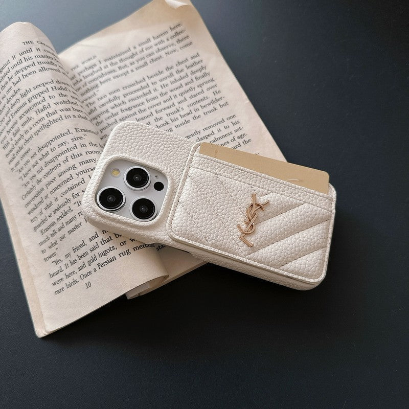 Saint Card Bag Barva kožené pouzdro na iPhone